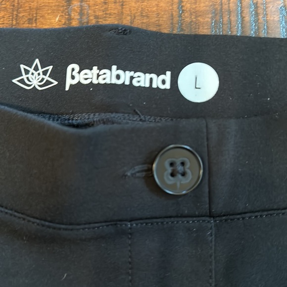 Betabrand size L black pants - Picture 2 of 3